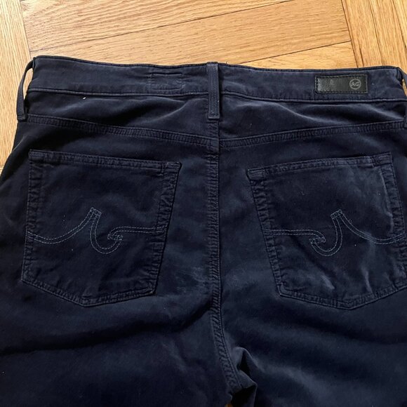 EUC AG Adriano Goldschmied Farrah Skinny High-Rise Skinny Velvet Jeans Size 31R - Picture 6 of 8